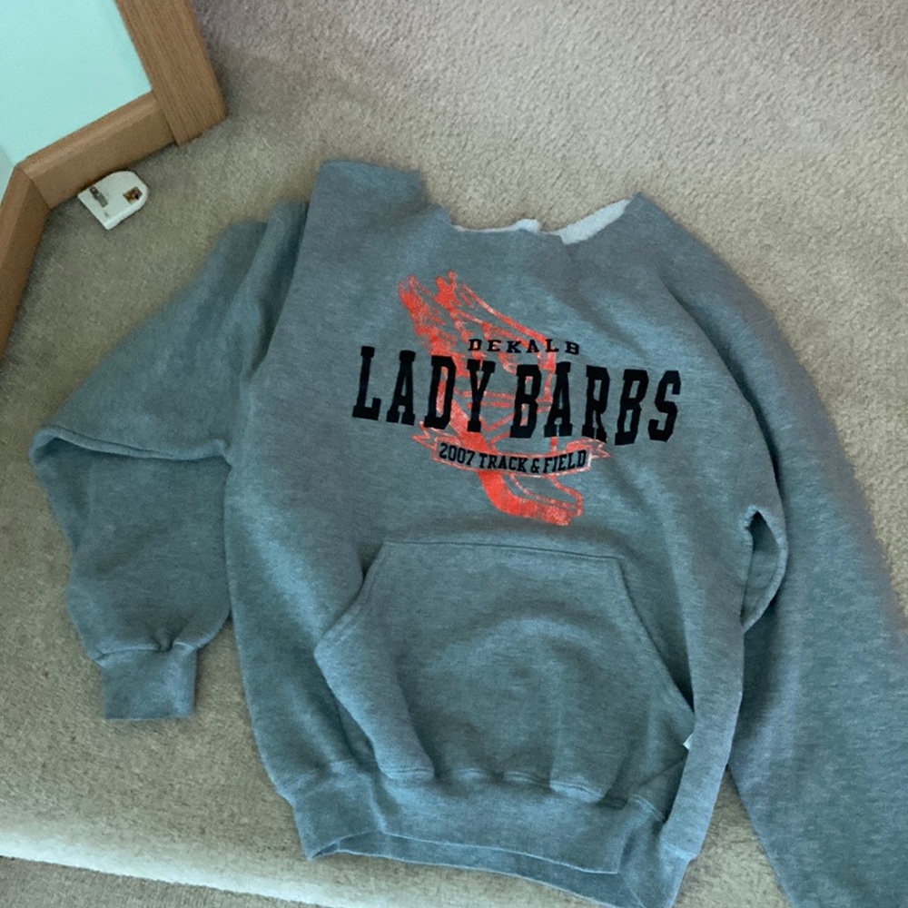 crewneck oversized hoodie